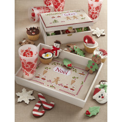 Modèle - L’instant des gourmets - Le plateau et la boîte à gâteaux Modèles