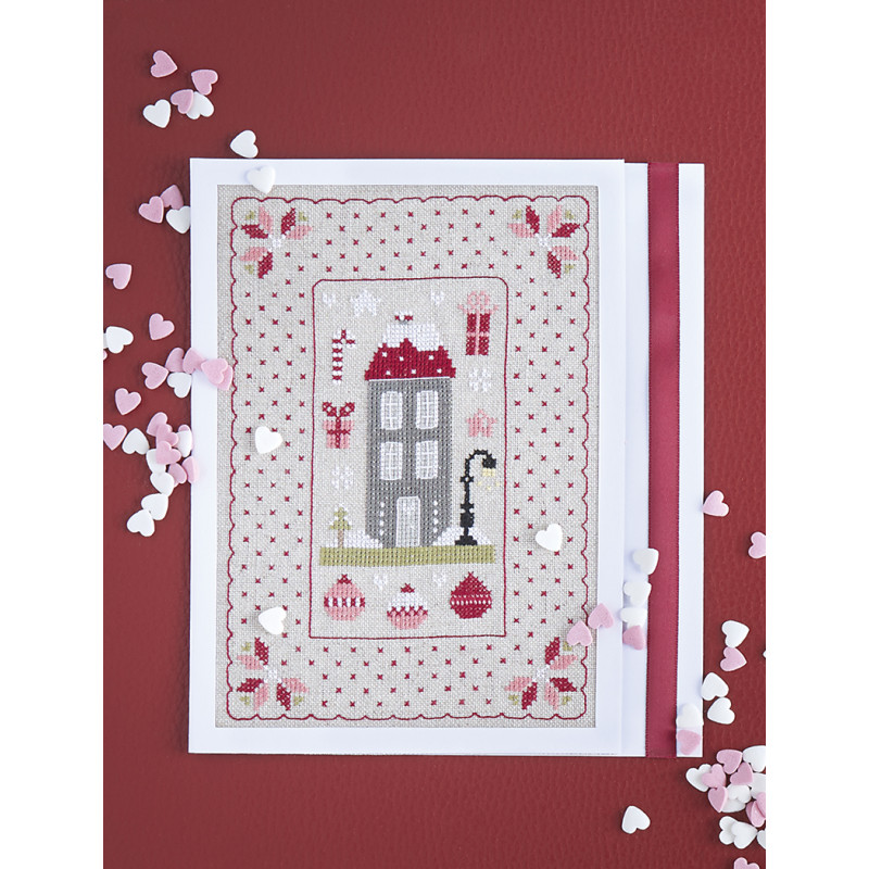 Modèle broderie – Carte de Noël L’esprit Noël Modèle à télécharger Modèles