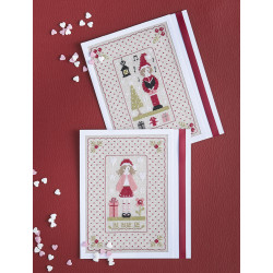 Modèles broderie – Cartes de Noël L’esprit Noël Modèle à télécharger Modèles