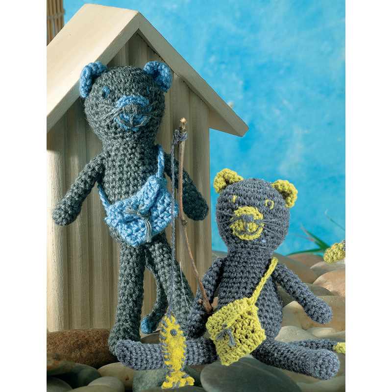 Modèle - Mes p’tits chats, Henri et René Modèles