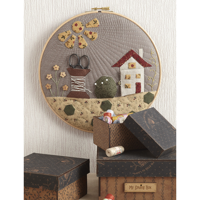 Modèle - Cercle à broder revisité Modèle à télécharger Modèles