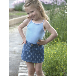 Modèle - Collection ananas - Jupe en jean Modèles Modèle - Collection ananas - Jupe en jean Modèles