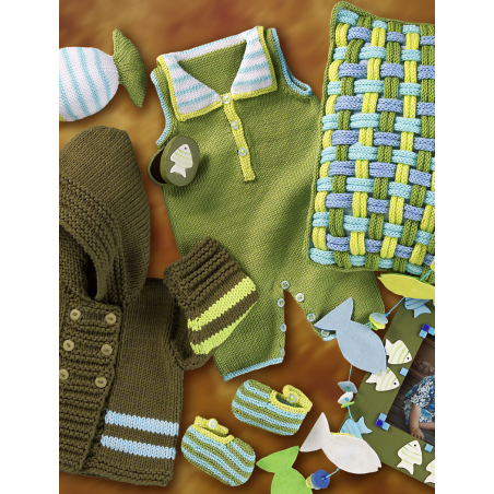 Combinaison & chaussons Petit poisson deviendra grand  - 1