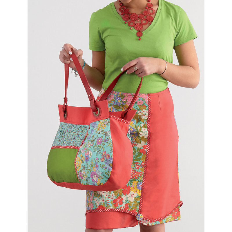 Modèle - Sac à main éclat carmin Modèle à télécharger Modèles