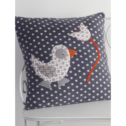 Mon bel oiseau. Sac et coussin  - 3