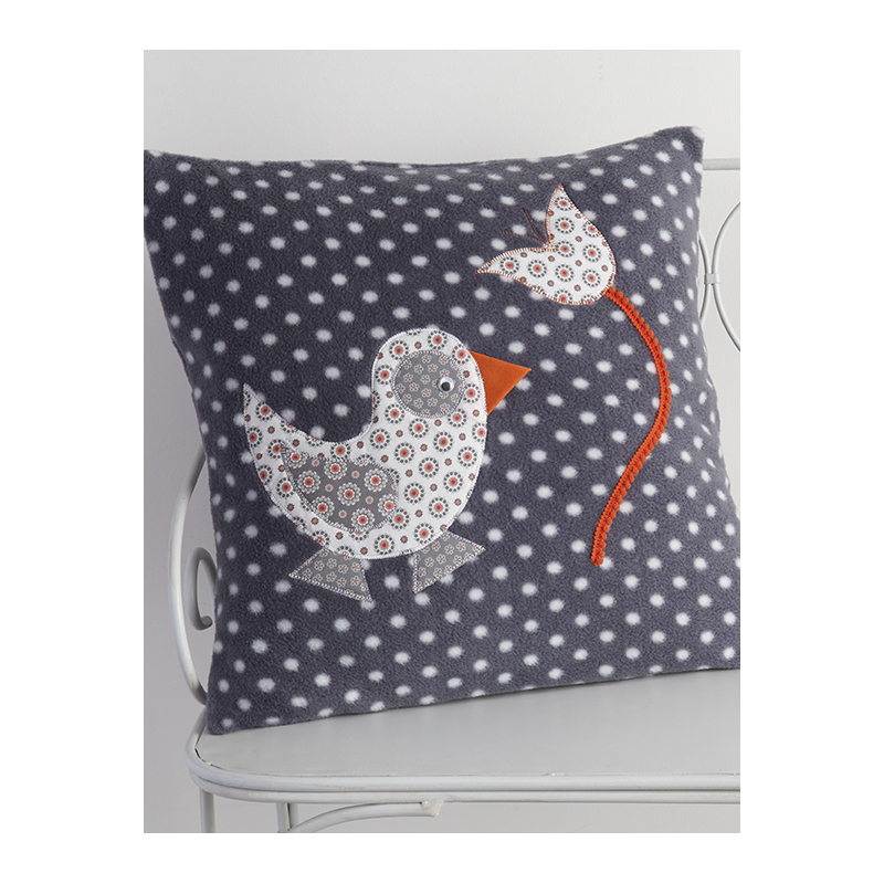 Mon bel oiseau. Sac et coussin Modèles