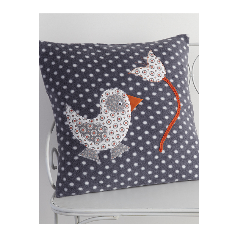 Mon bel oiseau. Sac et coussin  - 3