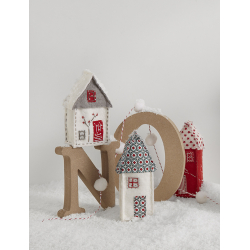 Modèle couture – Home Sweet Home, maisonnettes de Noël Modèle à télécharger Modèles