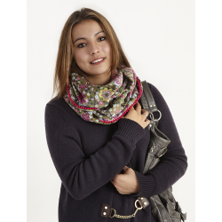Snood floral Modèles