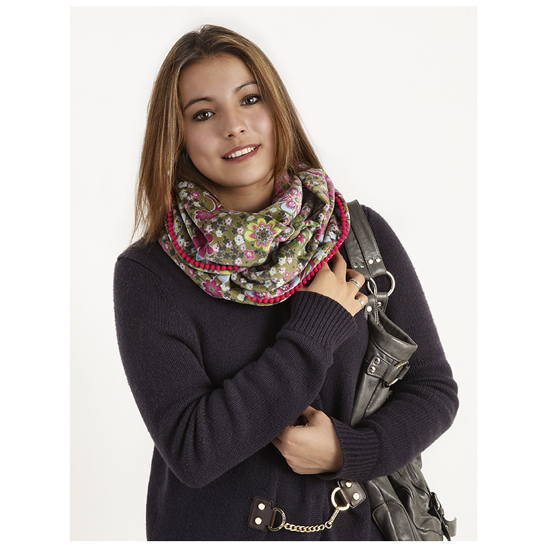 Snood floral Modèles