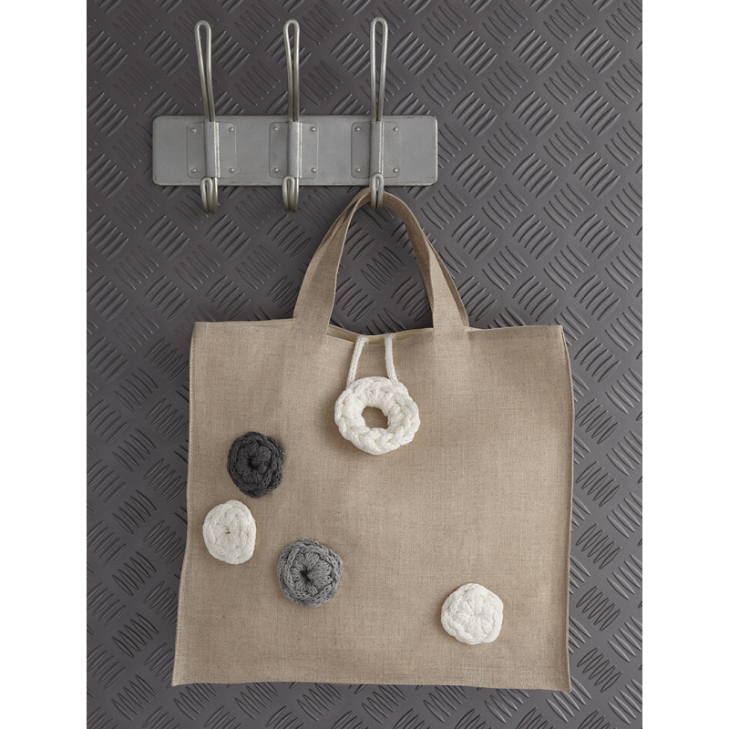 Fleur, bouton et anneau en crochet Modèles