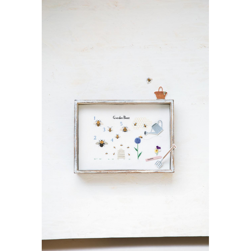 Le parfum des fleurs Broderie
