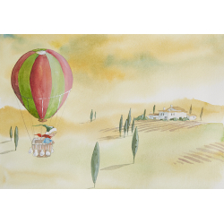 Un monde imaginaire - Gouache & aquarelle Livre Beaux-arts Un monde imaginaire - Gouache & aquarelle Livre Beaux-arts
