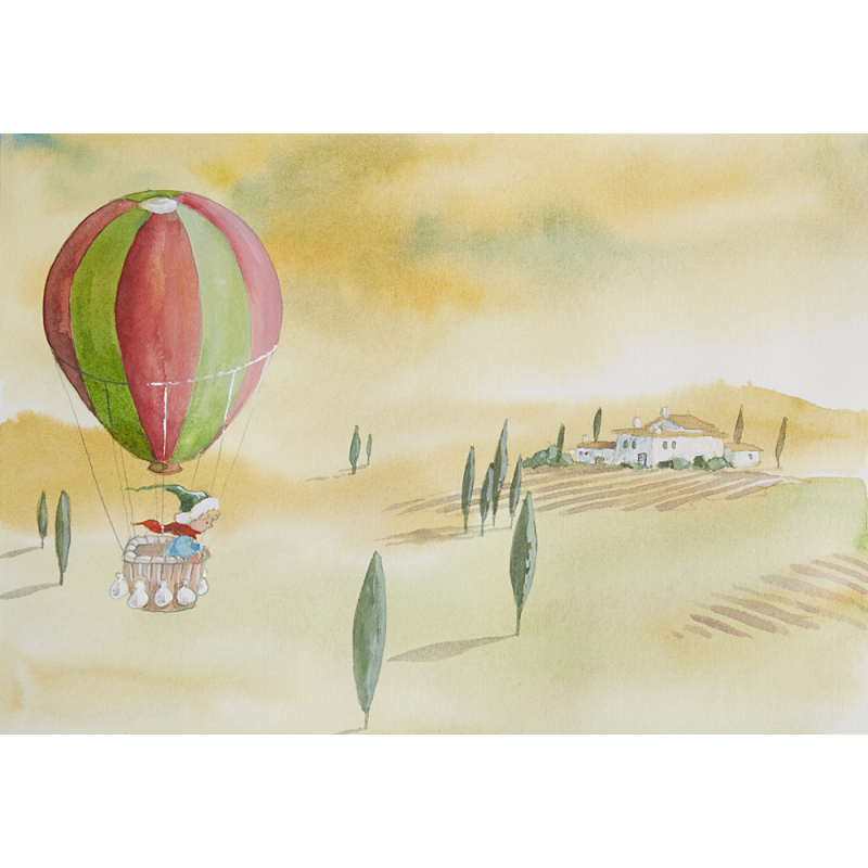 Un monde imaginaire - Gouache & aquarelle Livre Beaux-arts
