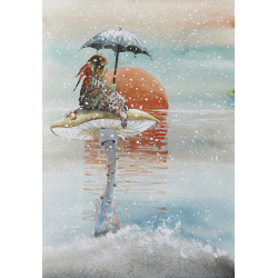 Un monde imaginaire - Gouache & aquarelle Livre Beaux-arts Un monde imaginaire - Gouache & aquarelle Livre Beaux-arts