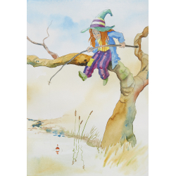 Un monde imaginaire - Gouache & aquarelle Livre Beaux-arts Un monde imaginaire - Gouache & aquarelle Livre Beaux-arts