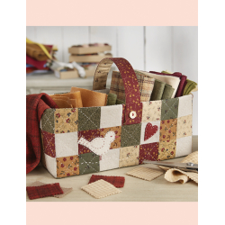 Modèle patchwork – Panier d’atelier Modèle à télécharger Modèles