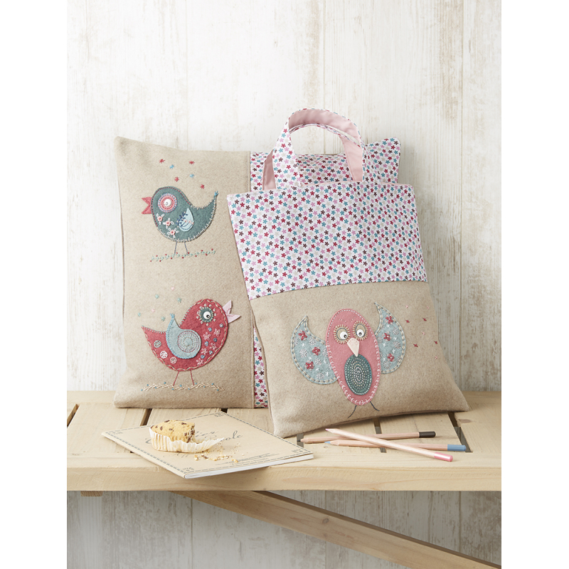 Les oiseaux Broderie