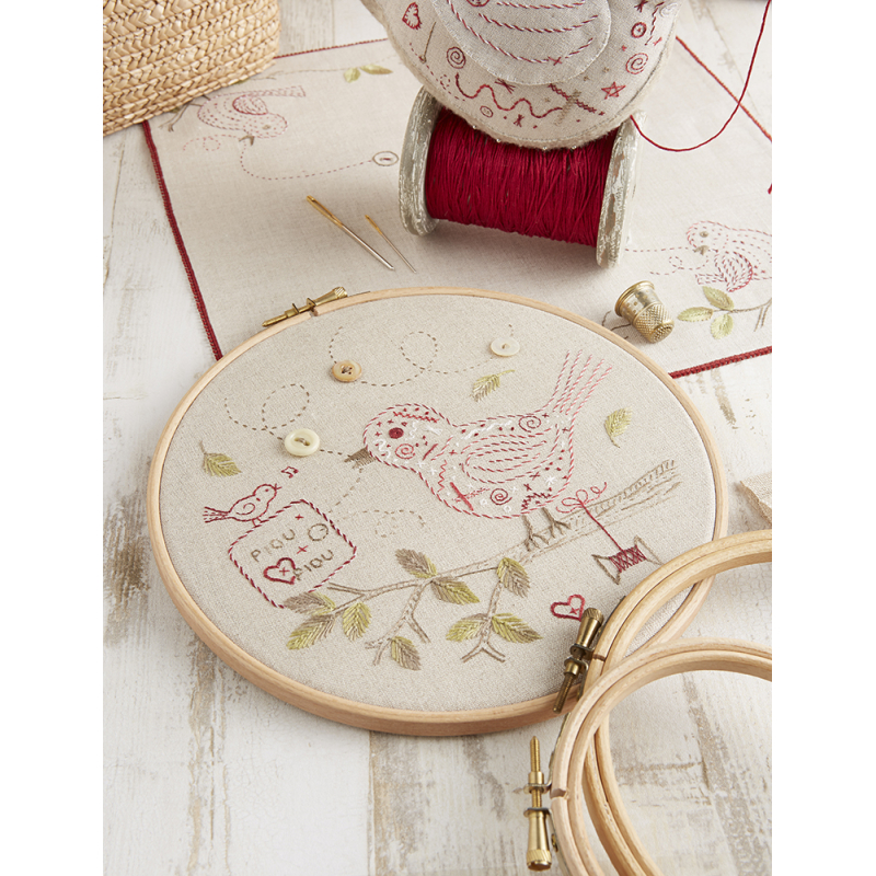 Les oiseaux Broderie