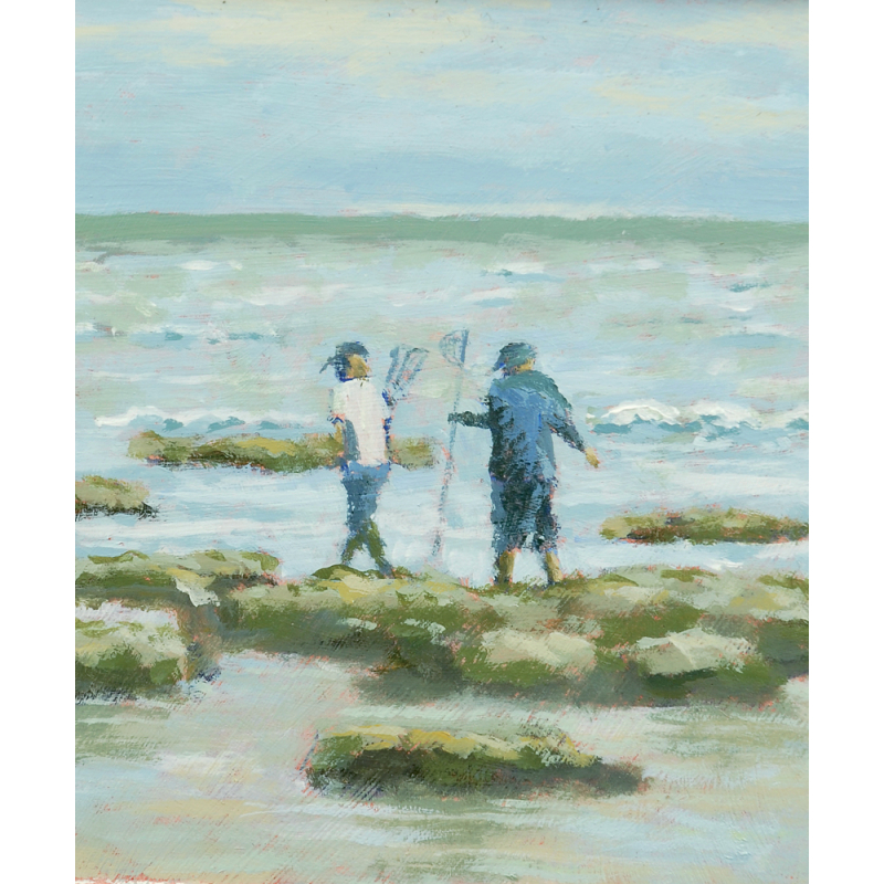 Je peins à l'acrylique Beaux-arts