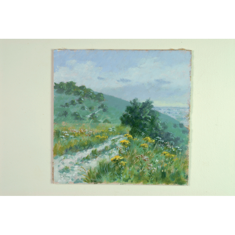 Je peins à l'acrylique Beaux-arts