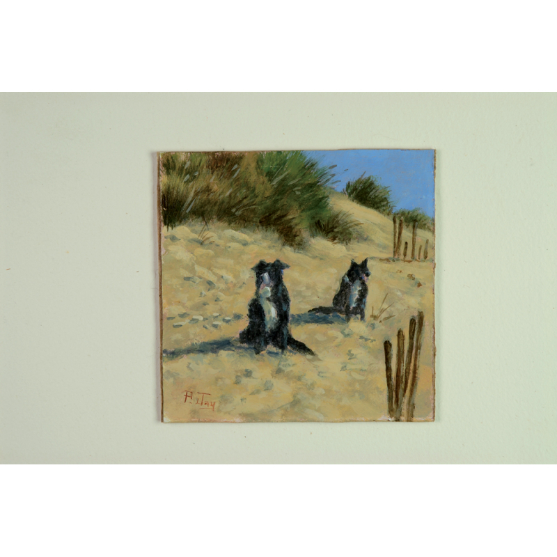 Je peins à l'acrylique Beaux-arts