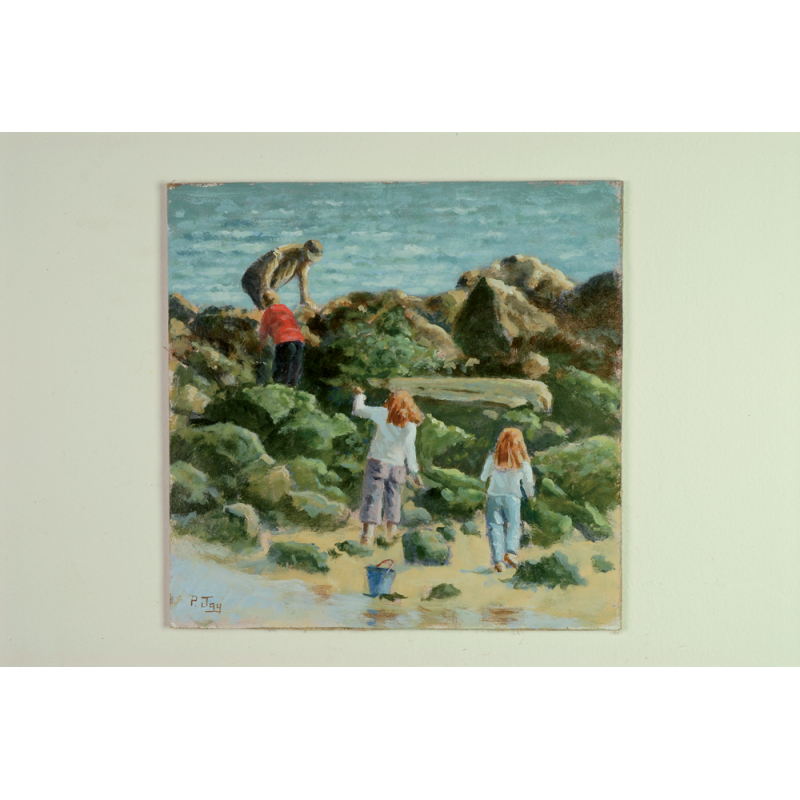 Je peins à l'acrylique Beaux-arts