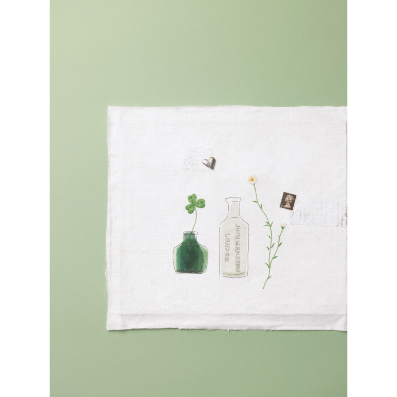 Carnet de voyage brodé Broderie