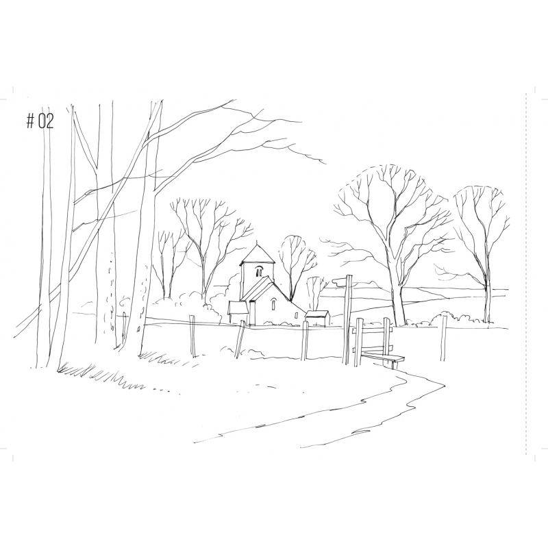 Paysages de campagne Livre Beaux-arts