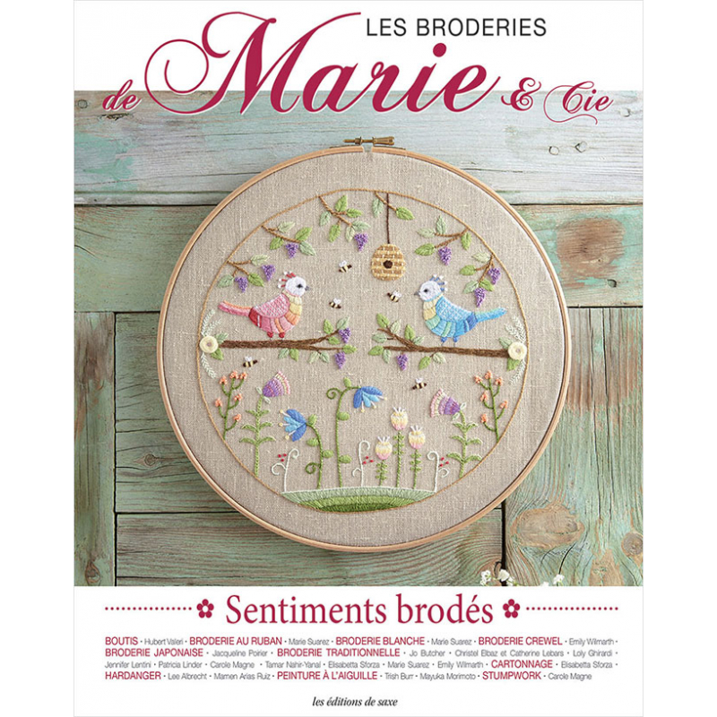 Sentiments brodés Broderie