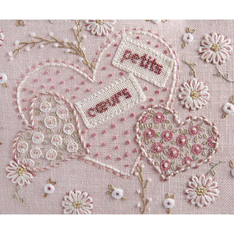 Sentiments brodés Broderie