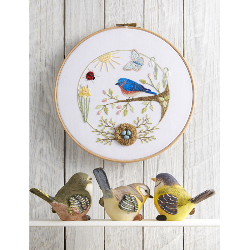 Sentiments brodés Broderie