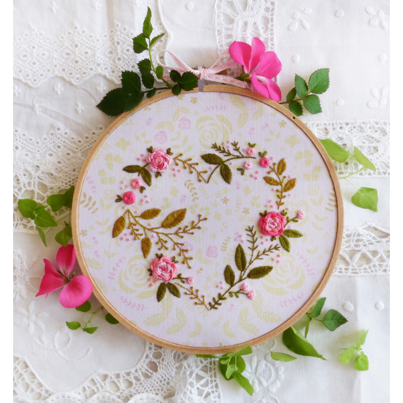 Sentiments brodés Broderie