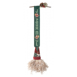 Modèle broderie – Suspension Joyeux Noël Père Noël Modèle à télécharger Modèles