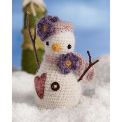 Modèle crochet – Henriette, le bonhomme de neige Modèle à télécharger Modèles