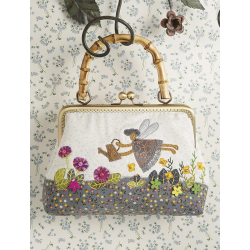 Modèle patchwork – Sac rétro Au jardin enchanté Modèle à télécharger Modèles