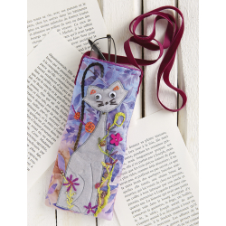 Modèle patchwork – Étui à lunettes Chat alors ! Modèle à télécharger Modèles