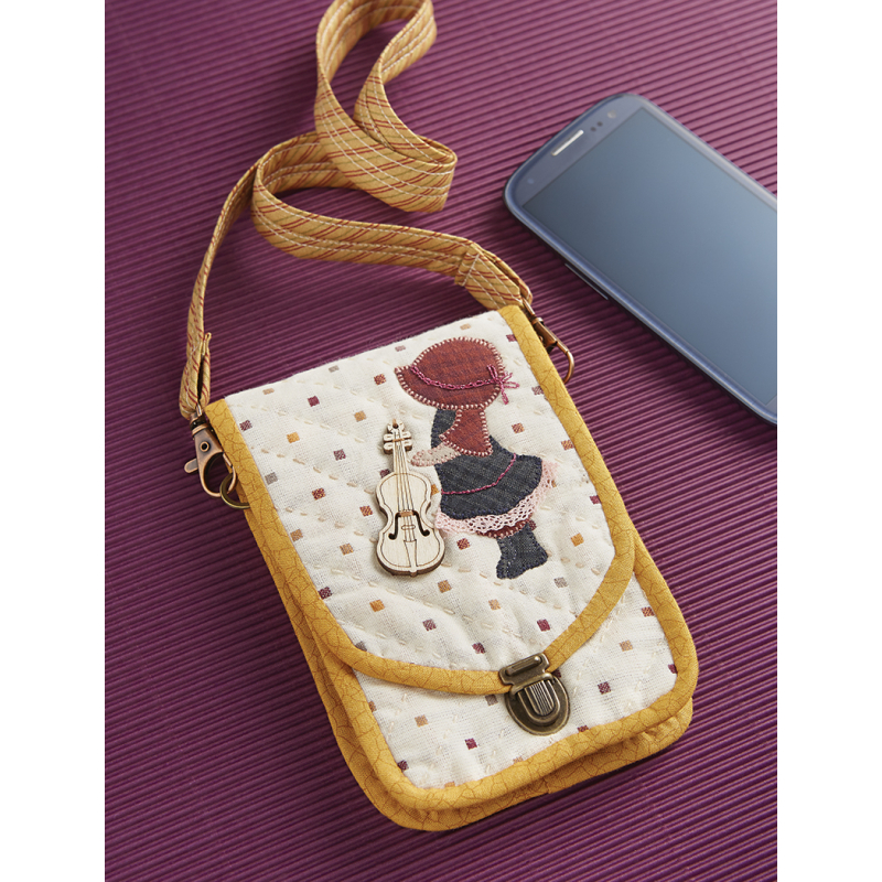 Modèle couture – Pochette téléphone Musique ! Modèle à télécharger Modèles