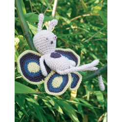 Modèle crochet – Arthur, le papillon multicolore Modèle à télécharger Modèles