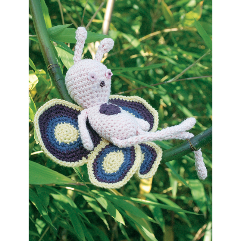 Modèle crochet – Arthur, le papillon multicolore Modèle à télécharger Modèles