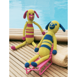 Modèles crochet – 2 toutous Hortense et Barnabé Modèle à télécharger Modèles