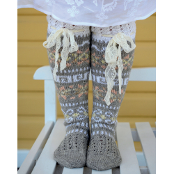 Magnifiques chaussettes au tricot Tricot Magnifiques chaussettes au tricot Tricot