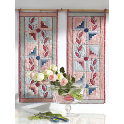 Modèle - Panneau estival en patchwork de Catherine Tourel Modèle à télécharger Modèles