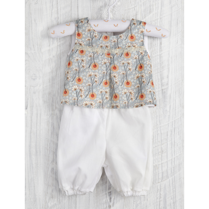 Modèles couture bébé – Tunique et pantalon Belle Enfance Modèle à télécharger Modèles