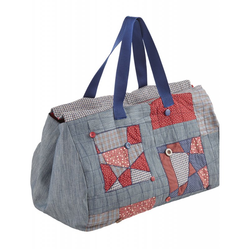 Modèle patchwork – Sac de voyage Rêve et évasion Modèle à télécharger Modèles