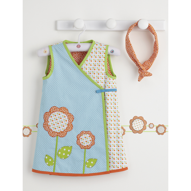 Modèle - Champêtre - Robe portefeuille Modèle à télécharger Modèles