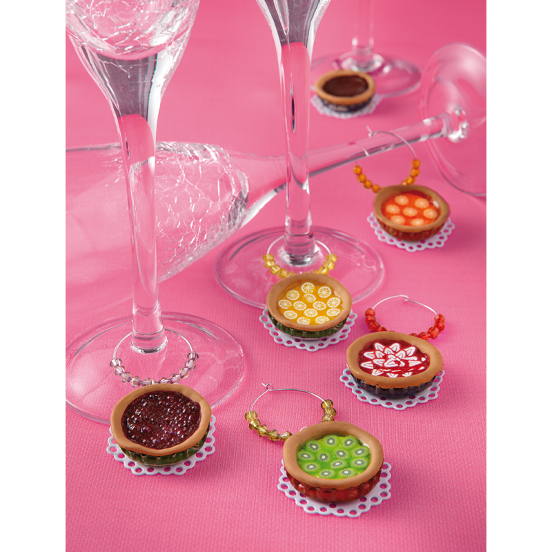 Marque-verres tartelettes Modèles