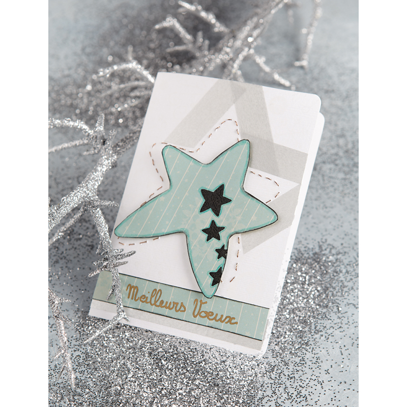 Modèle - Vœux étoilés Modèle à télécharger Modèles