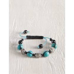 Bracelet aux turquoises  - 1