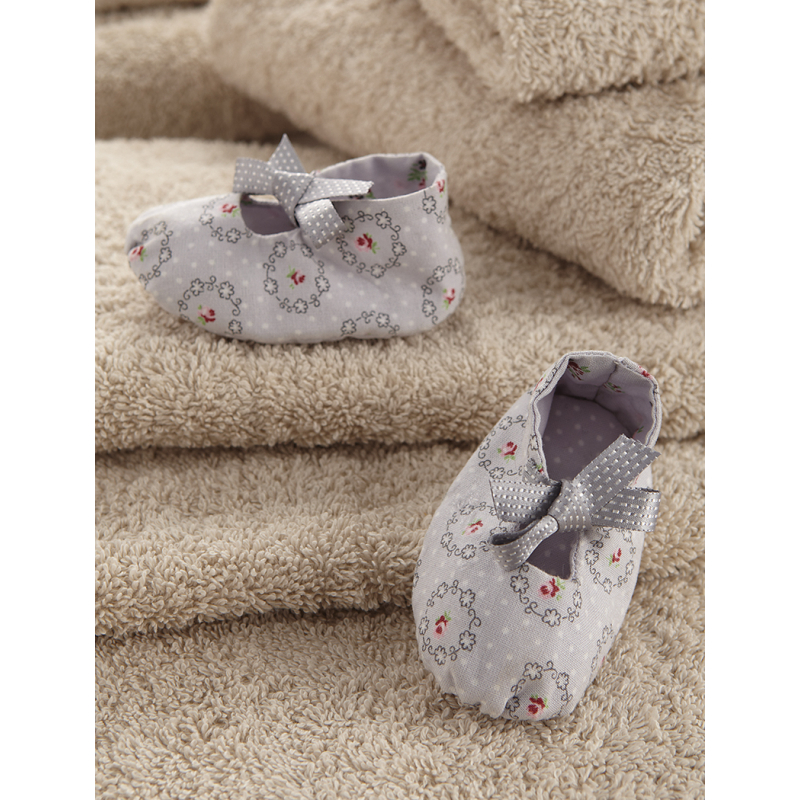 Modèle couture bébé – Chaussons ballerines Modèle à télécharger Modèles